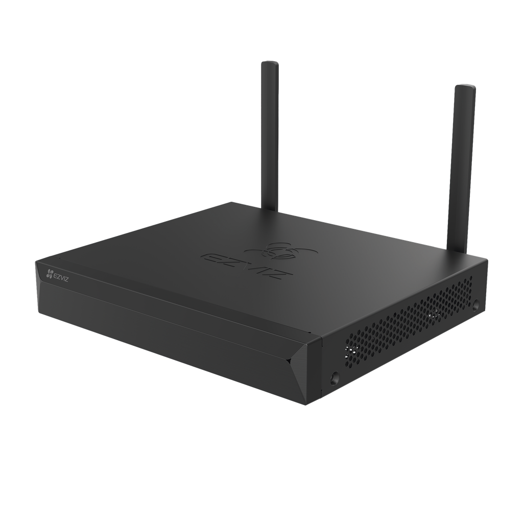 NVR Inalámbrico (WiFi) de 8 Canales IP / Admite Cámaras hasta 5 Megapixel (3K) / Salidas HDMI y VGA / H.265 / Almacenamiento Expandible hasta 8 TB