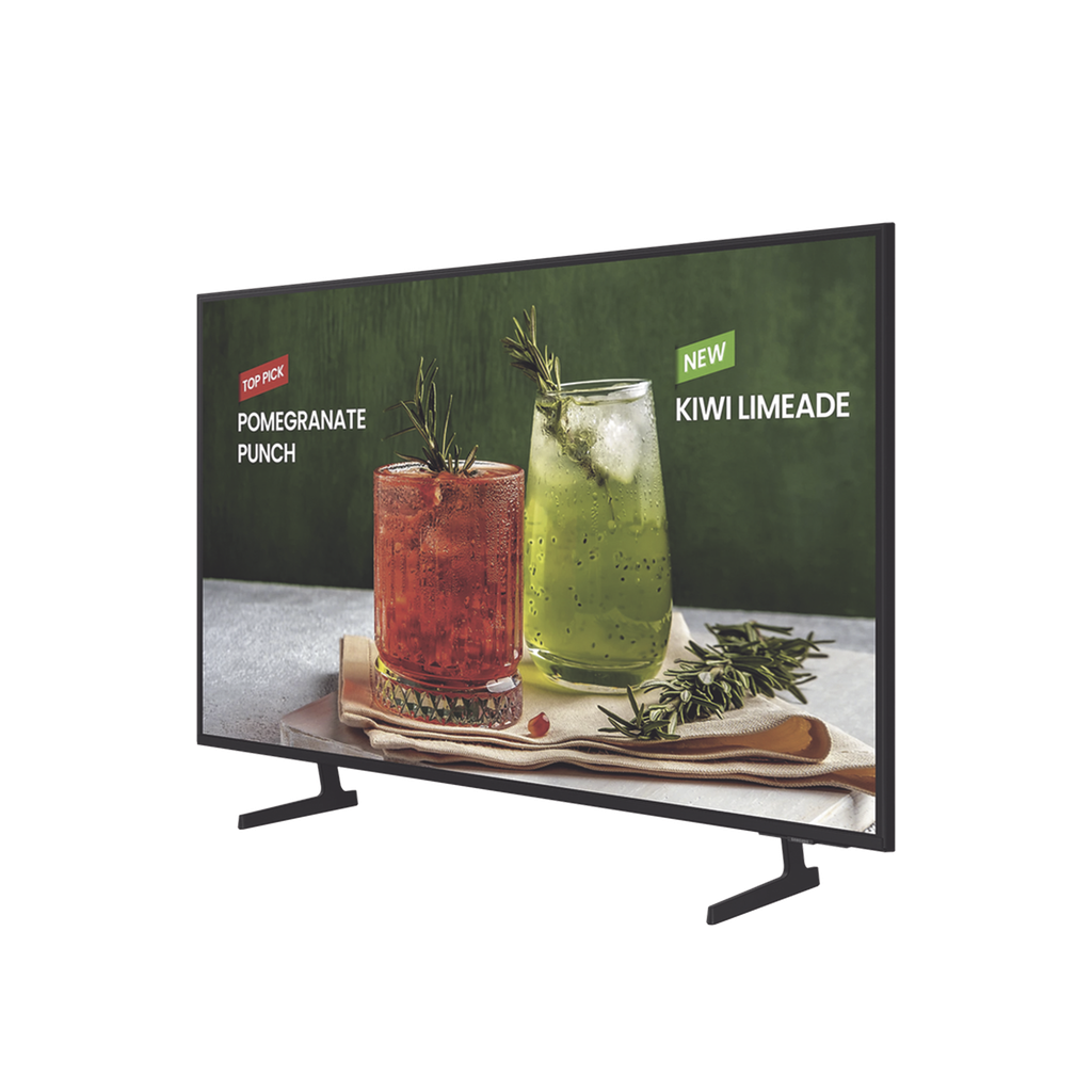 [BE98DH] BE98DH Televisión para Negocios 98 / UHD 4K (3840x2160p) / 250 nit / Tizen OS / HDMI / WiFi 5 / Bocinas 20W / eARC / Operación 16/7 / VESA 600x400