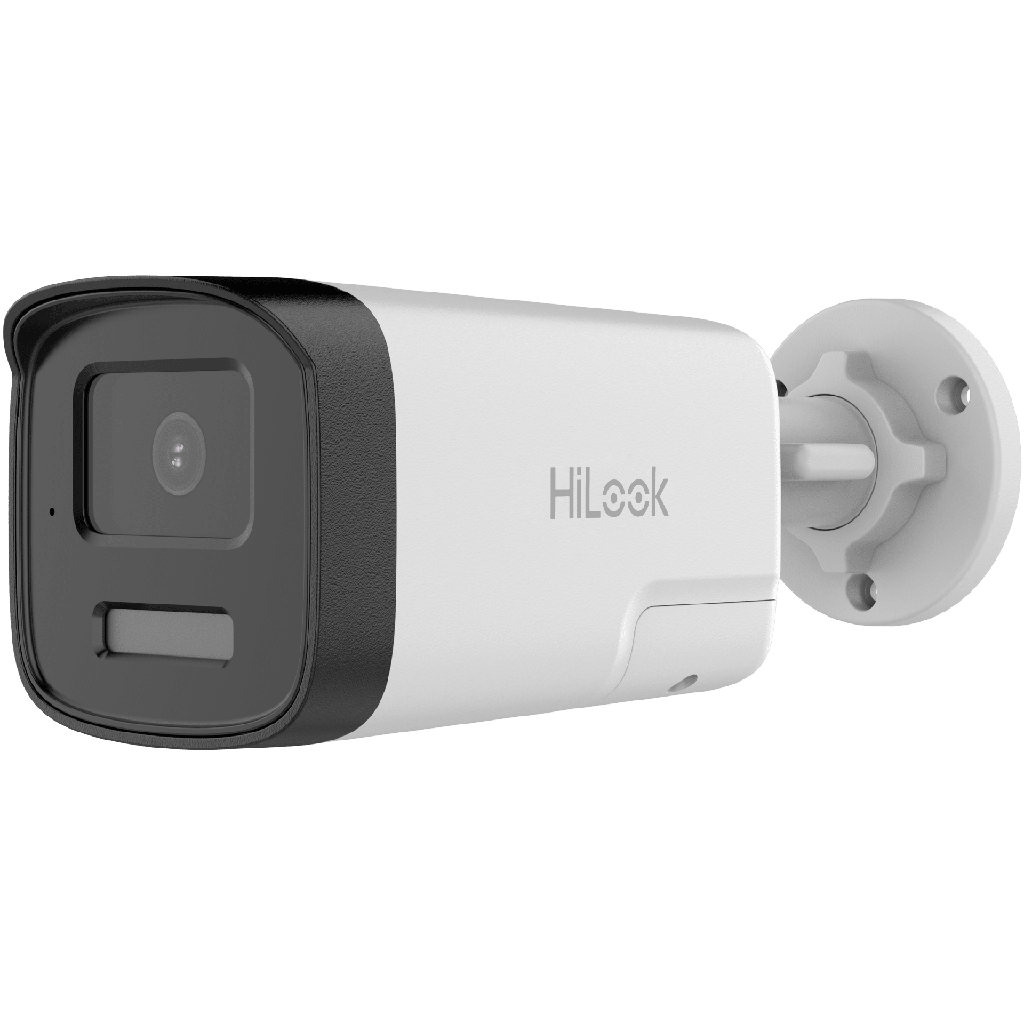 THC-B257-LTS [Audio Bidireccional + Dual Light + ColorVu] Bala TURBOHD 3K (5 Megapixel) / Lente 2.8mm / 40 mts IR EXIR + 40 mts Luz Blanca / Micrófono y Bocina Integrado / Exterior  IP67 / Metal / dWDR