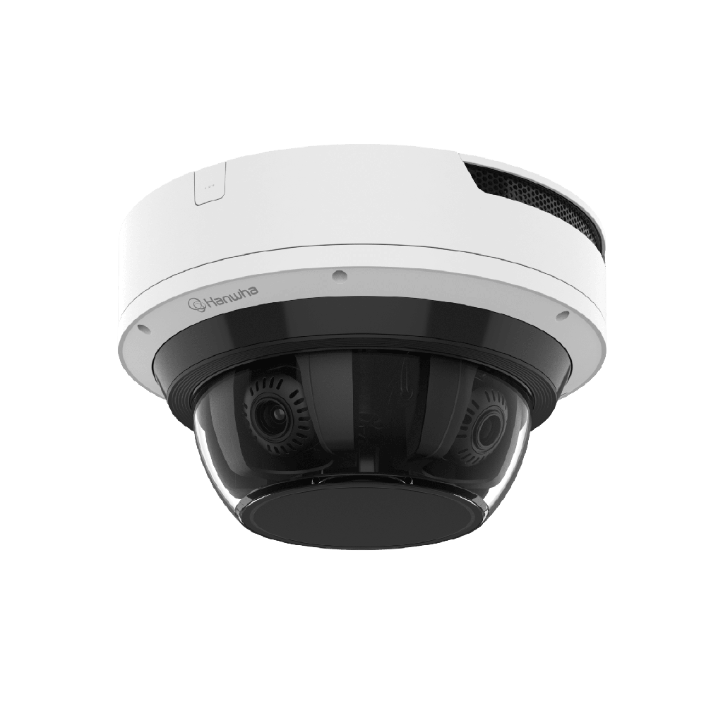 Camara Multi sensor 8MP x 4 CH con Inteligencia Artificial / Lente Motorizado de 3.3 a 5.7mm / WDR 120dB / Protección IP66 / IK10 / NEMA4X