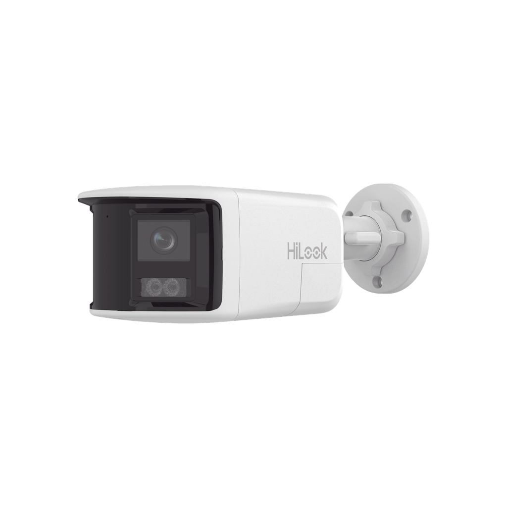 IPC-B460HAD-LUF/SL [Dual Light] Bala IP 6 Megapixel / Imagen Panorámica 180°/ PoE / Micrófono y Bocina Integrado / Exterior IP67 / Audio Bidireccional / Alarma Visual y Auditiva Integrada / Smart Supplement Light / Micro SD 512 GB