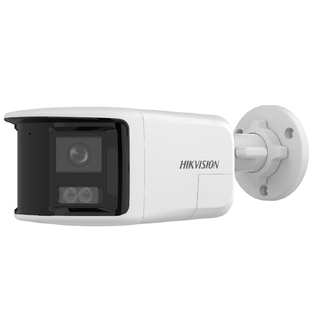 DS-2CD1T63G2P-LIUF/SRB CÁMARA RED BALA FIJA INTELIGENTE HÍBRIDA 6 MP / LUZ SMART HYBRID LARGO ALCANCE / 180° CAMPO DE VISIÓN / COMPRESIÓN H.265+ / ALMACENAMIENTO SD 512 GB / EXTERIOR IP67 / AUDIO BIDIRECCIONAL / ALARMA ESTROBOSCÓPICA / DET