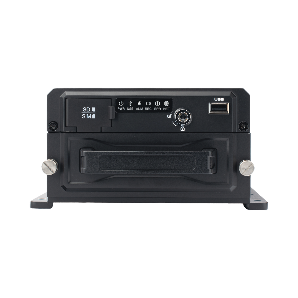XMRX3NPRO DVR Móvil / Multiplataforma / 4 Canales AHD 2 Megapixel + 4 canales IP / Almacenamiento en HDD / H.265 / Soporta 4G / WiFi / GPS