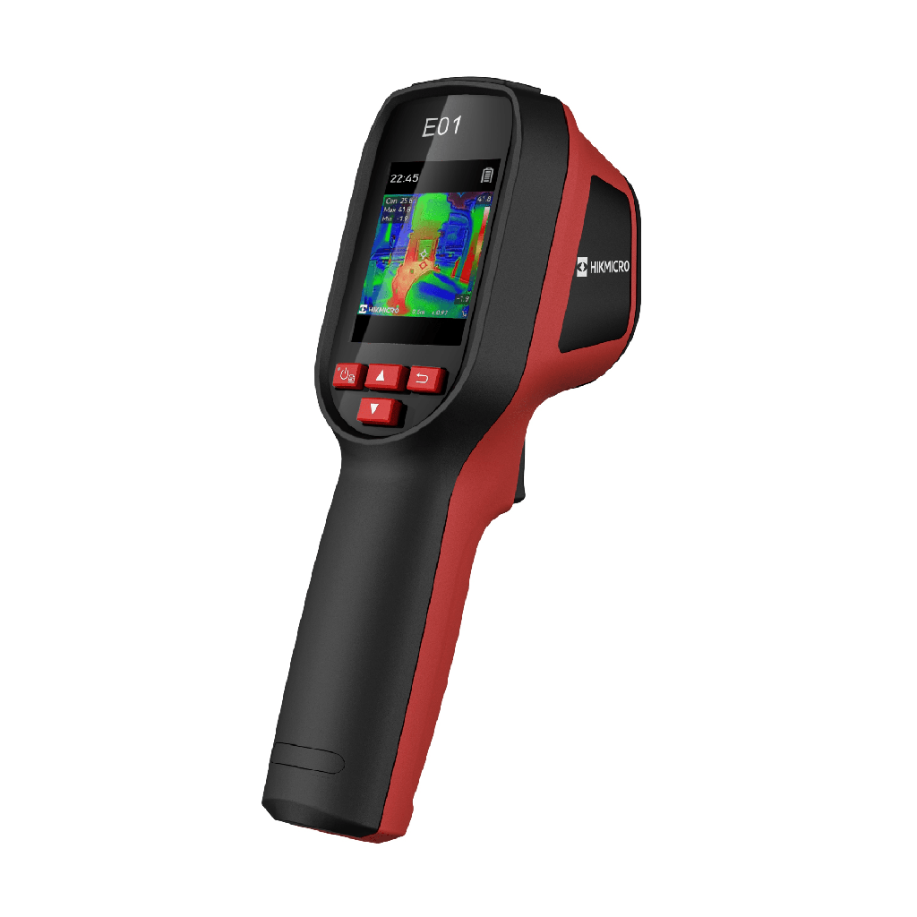 E01 - Cámara Termográfica Portátil Eco Series / SuperIR 240 x 240 / Rango de -20°C a 400°C / Pantalla LCD 2.4 / Modos SuperScene (Fugas, Aislamiento) / Memoria 4GB / Batería 11h