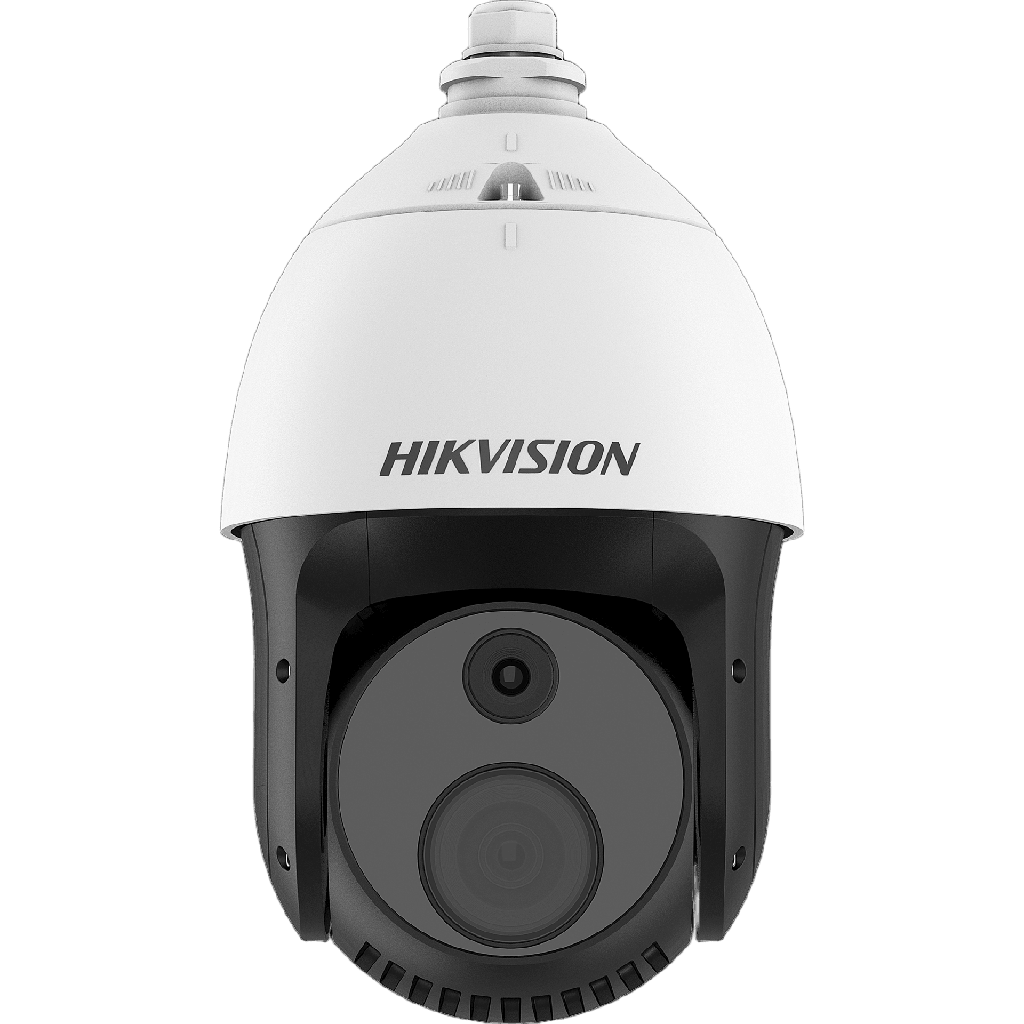 [DS-2TD4228-10/S2] PTZ IP Dual / Lente Térmico 25 mm (384 X 288) / Lente óptico 32X (2 Megapixel) / 100 mts IR / Termografia / WDR 120 dB / Exterior IP66 / MicroSD