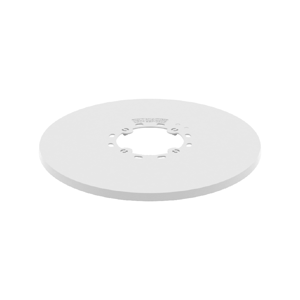 Cubierta de Montaje SBP-250C / Color Blanco / Material PC (Policarbonato) / Incluye 5 Piezas / Compatible con Cámaras PNM-C16083RVQ-C32083RVQ y Montaje SBP-250WMW-SBP-400WMW / Certificaciones FCC / UL / CE / EAC