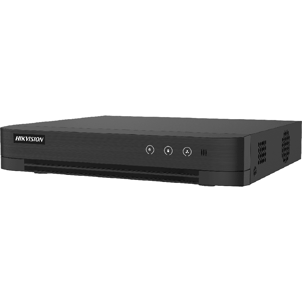 [IDS-7208HQHI-M1/T] IDS-7208HQHI-M1/T DVR 8 Canales TURBOHD + 4 Canales IP / 5 Megapixel Lite - 3K Lite / Audio Bidireccional /ACUSENSE (Evista falsas alarmas) / 1 Bahía de Disco Duro / Salida de Video en Full HD