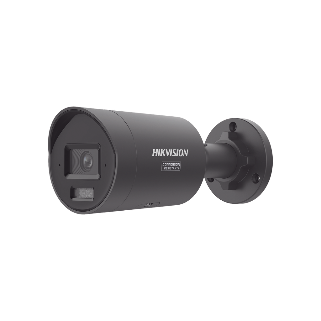 DS-2CD2047G3-LI2UY(BLACK) [Dual Light + ColorVu 3.0 + HikAI] Bala IP 4 Megapixel / Lente 2.8 mm / 40 mts IR + Luz Blanca / 2 Microfonos Integrados / Exterior IP67 / WDR 130 dB / ACUSENSE 3.0 / Metal / NEMA 4X / ACUSEEK