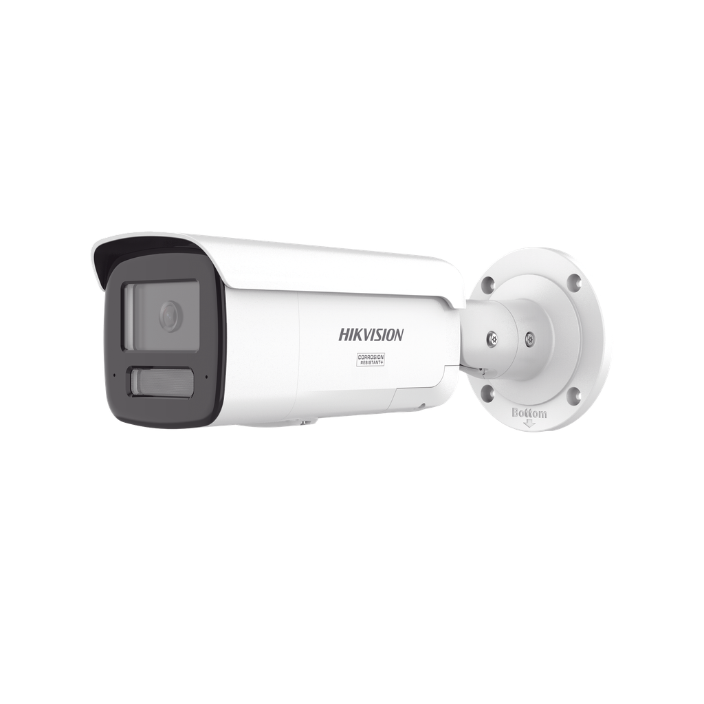DS-2CD2T47G3-LIY [Dual Light + ColorVu 3.0 + HikAI] Bala IP 4 Megapixel / Lente 4 mm / 60 mts IR + Luz Blanca / Exterior IP67 / WDR 130 dB / ACUSENSE 3.0 / Metal / NEMA 4X / ACUSEEK