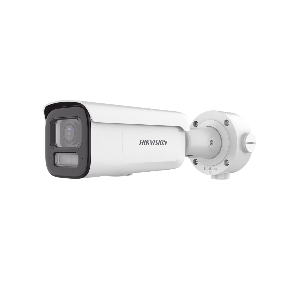 DS-2CD3687G3T-LIZSU Bala IP 8 Megapixel (4K) / Lente Mot. 2.7 a 13.5 mm / Dual Light (60 mts IR + 60 mts Luz Blanca) / Darkfighter S / Exterior IP67  / IK10 / WDR 130 dB / 4 Analíticos: AcuSense, Deteccion Facial, Conteo de Personas por Cruce y Zona