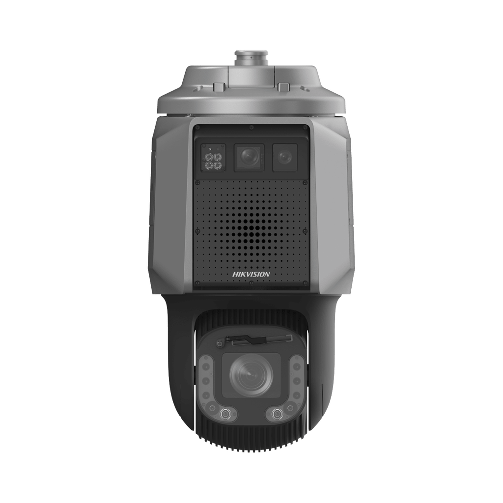 Cámara PTZ con Radar Triple Cámara Integrada / Detección de Intrusión por Radar / Rango de Detección 500 m / 32x Zoom Óptico / IP67