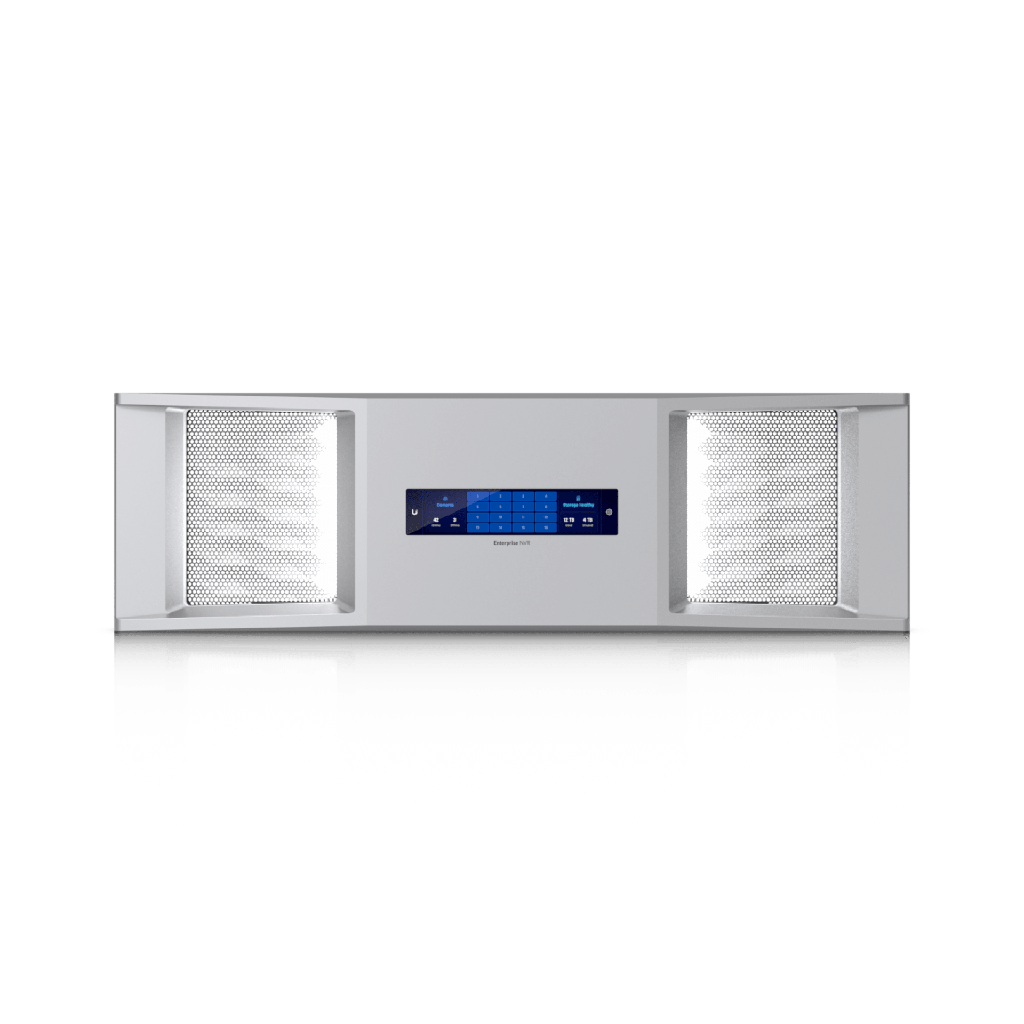 UniFi Enterprise Bezel Pantalla Táctil 4.7 pulgadas / Protección ESD-EMP ±12kV y ±8kV / Temperatura Operativa -5 a 40° C / Humedad Operativa 5-95% / Certificación CE, IC, FCC / Cumple ND / Compatible solo con ENVR