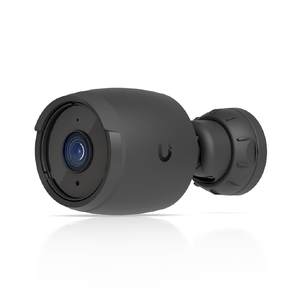 UVC-G6-BULLET-B Cámara UniFi Protect G6 Bullet, PoE, 1.8" 4K, AI Multi-TOPS, Visión Nocturna IR 30m, Protección IP66, Reconocimiento Facial y Placa, Montaje en Pared, Techo y Poste