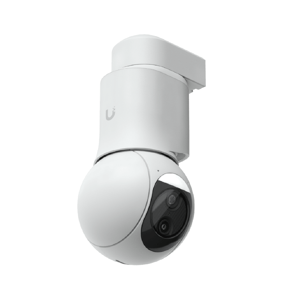 Cámara UniFi Protect G6 PTZ Color Blanco, Doble Lente 4K, Zoom Híbrido 10x, Motor AI Multi-TOPS, Visión Nocturna IR 30m, Audio Bidireccional, Protección IP66, Resistencia al Vandalismo IK04