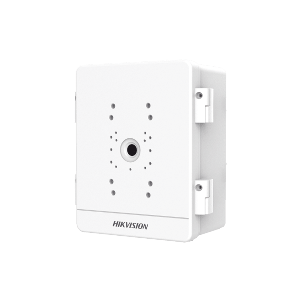 Caja para Videovigilancia para Exterior / Uso en Montaje o Pared / IP66 / IK10 / Dimensiones: 306 X 220 X 130 mm / Soporta 1 Dispositivo (PTZ, Bocina, Cámara Fija)