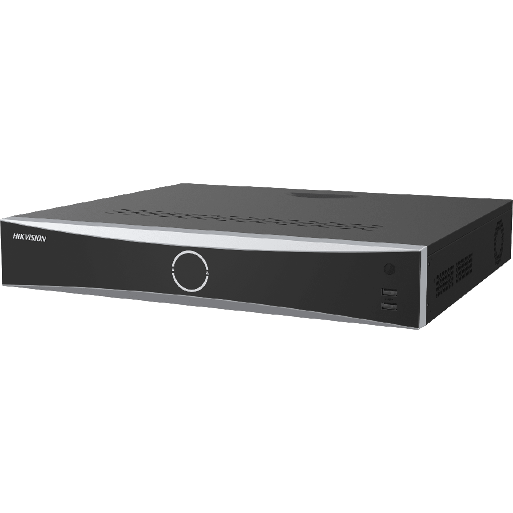 [AcuSeek] NVR 32 Megapixel (8K) / 32 Canales IP / 16 Puertos PoE+ / ACUSENSE / Reconocimiento Facial / POS / 4 Bahías de Disco Duro / HDMI en 4K / Alarmas I/O