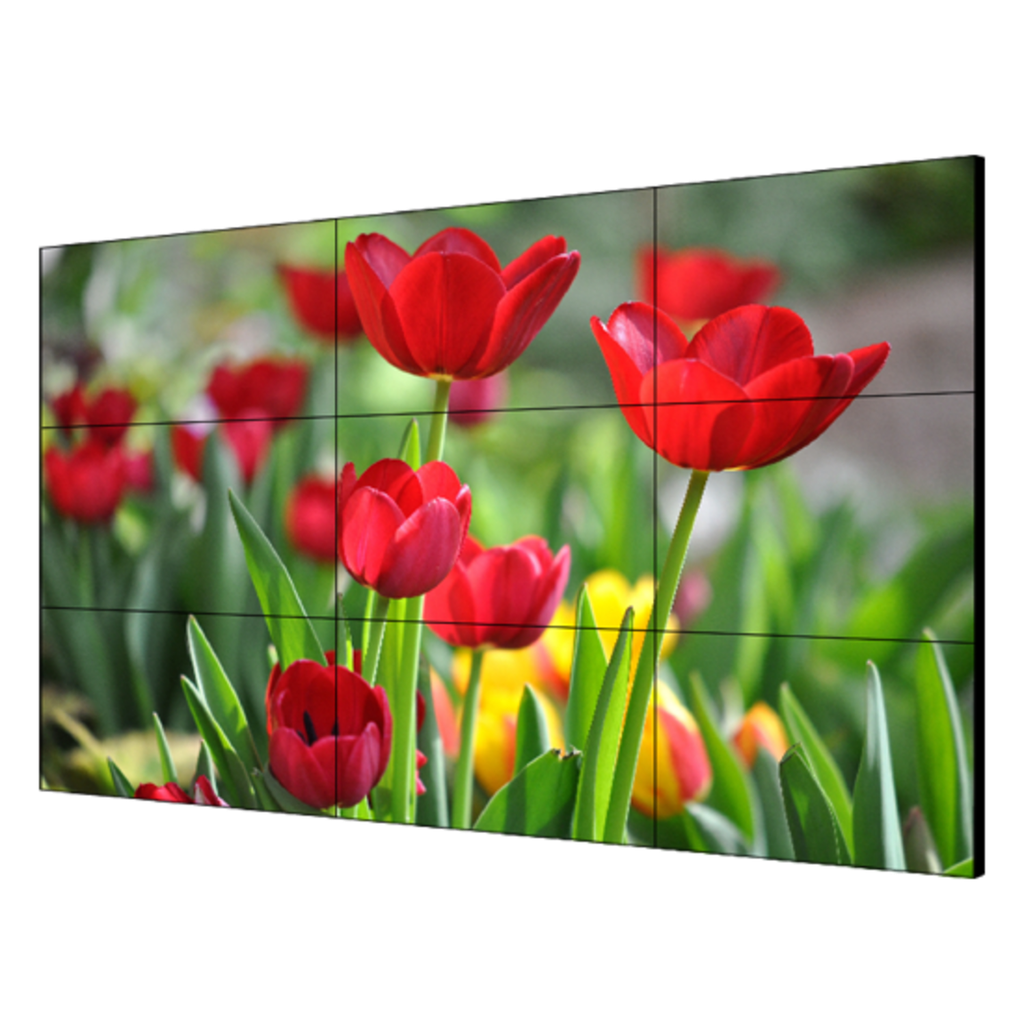 [DS-D2055UL-0A] Pantalla LCD 55 para Videowall / Entrada HDMI - VGA - DVI - DP / Monitor Robusto / Bisel Delgado (3.5 mm) / Daisy Chain (Conexion en Cadena sin Software)