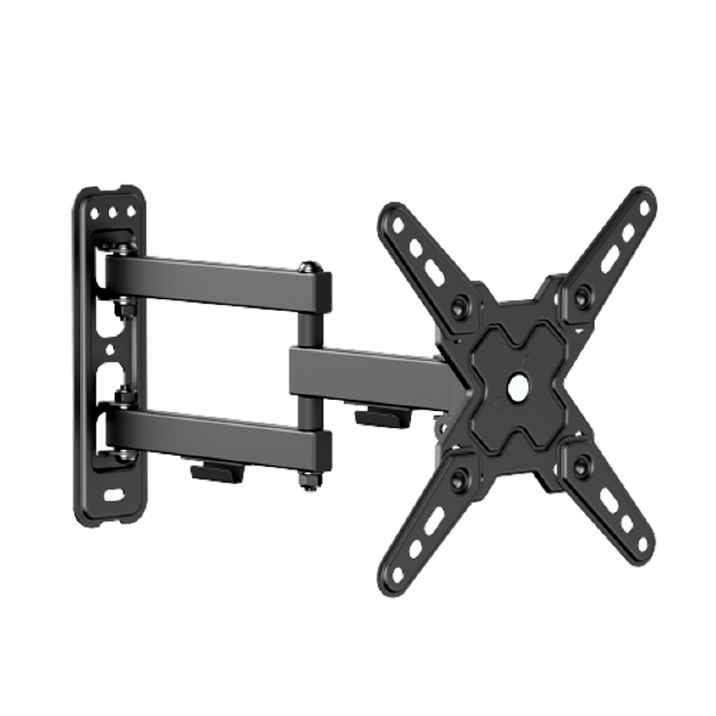 [LDA40-223] Soporte de Pared Articulado para Pantallas o Monitores | Compatibilidad VESA 75x75 - 200x200 / Hasta 43 Pulgadas | Capacidad Máxima de Carga 20 kg | Fabricado en Acero