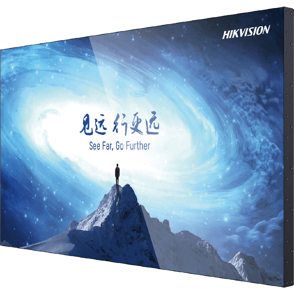 [DS-D2046TL-2B] Pantalla LCD 46 para TV WALL / Entrada HDMI - VGA - DVI - DP / Monitor Robusto / Bisel Delgado (2.5 mm) / Soportan Daisy Chain (Conexión en Cadena sin Software)