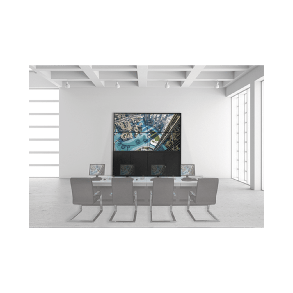 Kit Videowall 2X2 / Incluye 4 Pantallas de 55 / Decoder / Base de Piso / Accesorios de Instalación