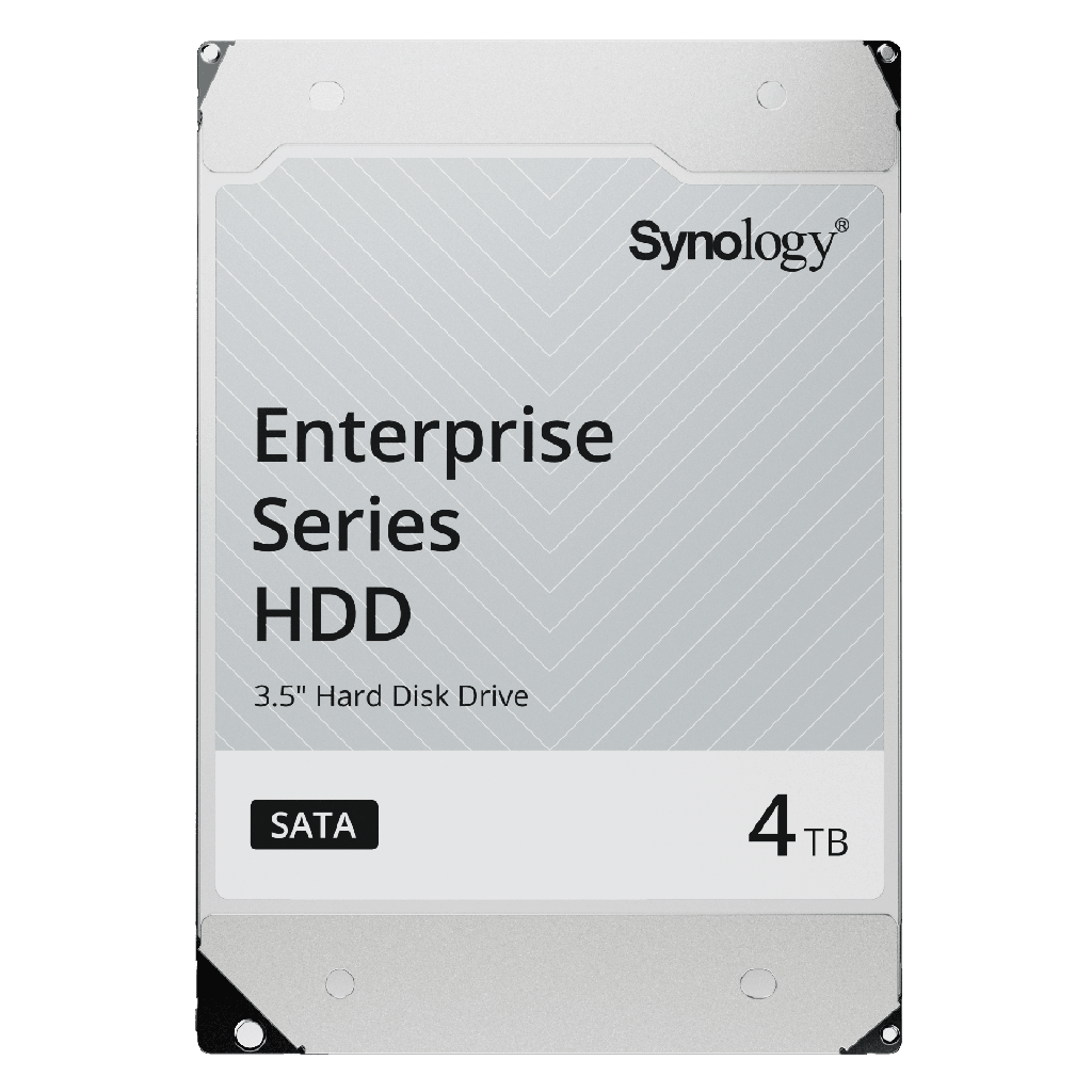 Disco Duro SATA de 3,5 Serie Plus / Capacidad 4TB / Interfaz SATA 6 GB/s / Tecnología CMR / MTBF de 1,2 Millón de Horas / Carga de Trabajo de 180 TB/año / Compatible con Synology DSM