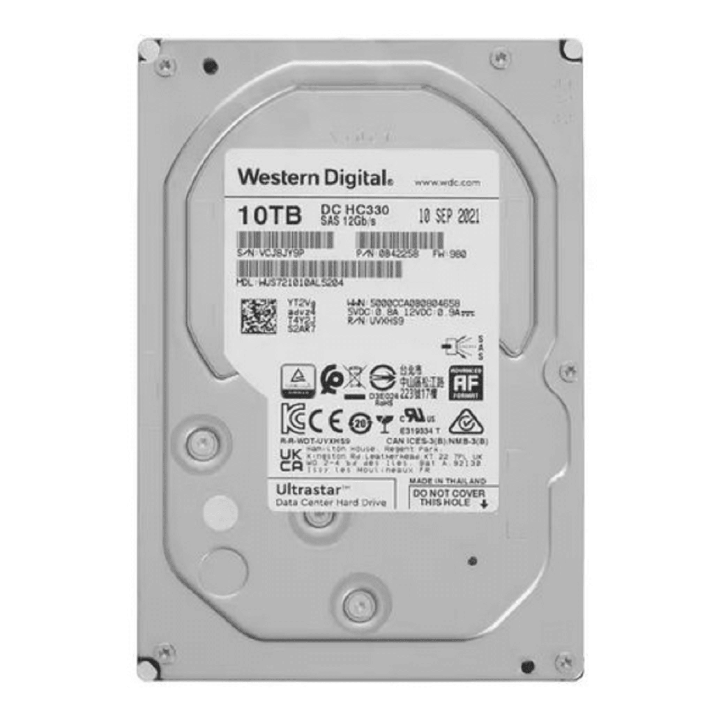 [WUS721010AL5204/HIK] Disco Duro 3.5 10TB / 7200 RPM / SAS / Alto Rendimiento / Recomendado para DS-A82024D