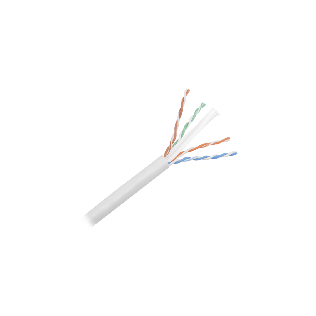 Bobina de Cable UTP 305 m. de Cobre, NetKey, Reelex, Gris, Categoría 6 (24 AWG), 1000Mbps, PVC (CM), de 4 pares