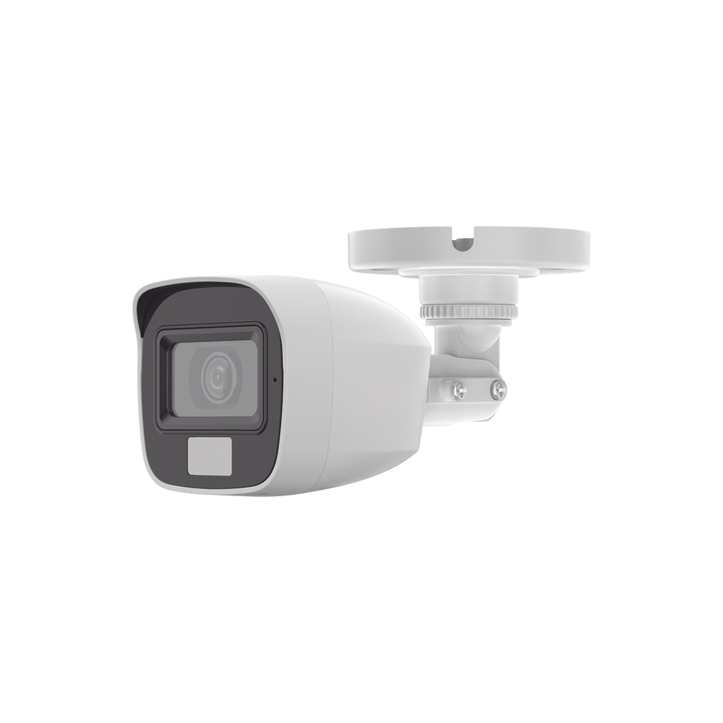 [THC-B127-LMS/NEU] [SIN LOGO DE MARCA] [Dual Light + ColorVu] Bala TURBOHD 2 megapixel / 20 mts IR + 20 mts luz blanca / Lente 2.8 (100° de Visión) / Exterior IP66 / Audio por Coaxitron / TVI-AHD-CVI-CVBS / Metal / Smart-Hybrid light