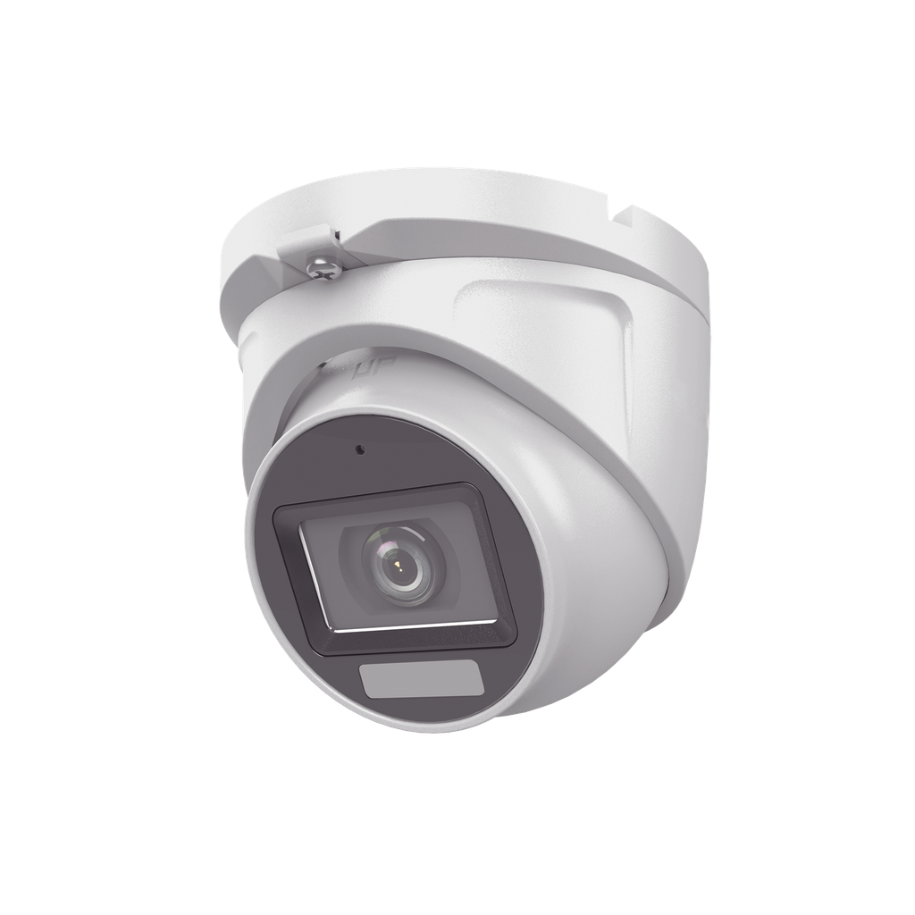 [THC-T127-LMS/NEU] [SIN LOGO DE MARCA][Dual Light + ColorVu] Turret TURBOHD 2 megapixel / 30 mts IR + 20 mts luz blanca/ Lente 2.8 (100° de Visión) / Exterior IP66 / Audio por Coaxitron / TVI-AHD-CVI-CVBS / Metal / Smart-Hybrid light
