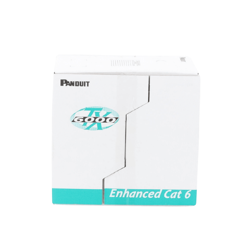 Bobina de Cable UTP 305 m. de Cobre, TX6000? PanNet, Reelex, Naranja, Categoría 6 Mejorado (23 AWG), PVC (CM), de 4 pares