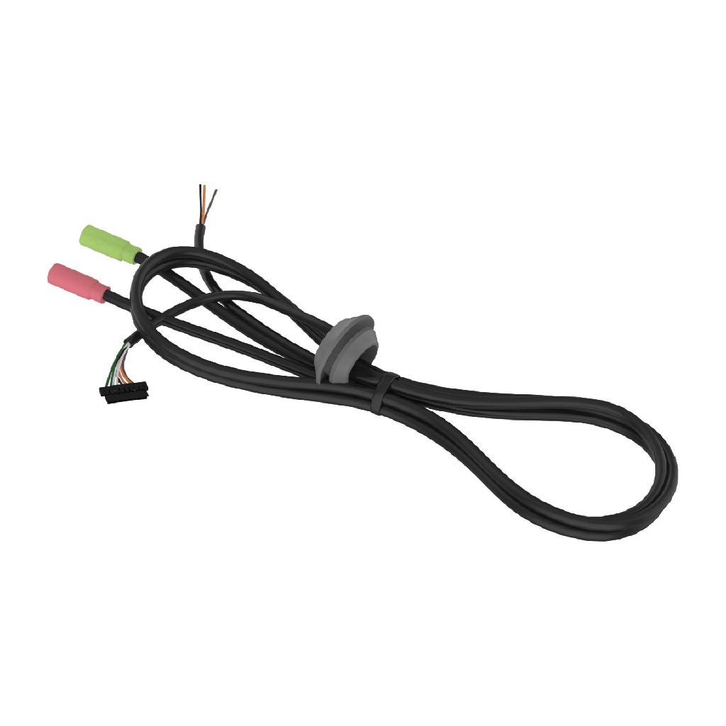 [SPP-C7400] Paquete de 3 piezas cable para audio y alarmas compatible con camaras Hanwha TNV-C7013RC, QNV-C8083R/9083R, XNV-C6083R/7083R/8083R/9083R, XND-C6083R/8083R/9083R
