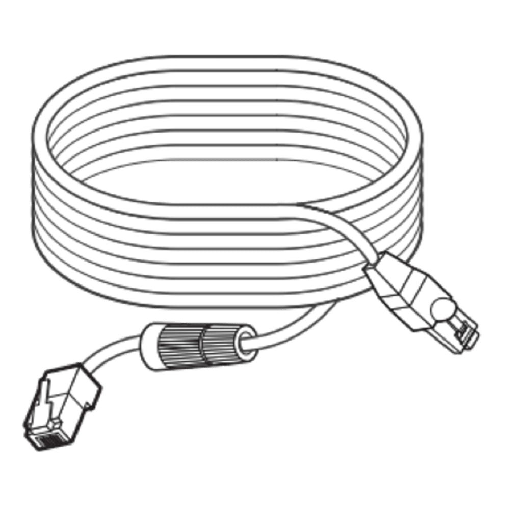[SCL-150] Cable extension de 15m para colocar lentes remotos compatible con camara PNM-9000QB Hanwha