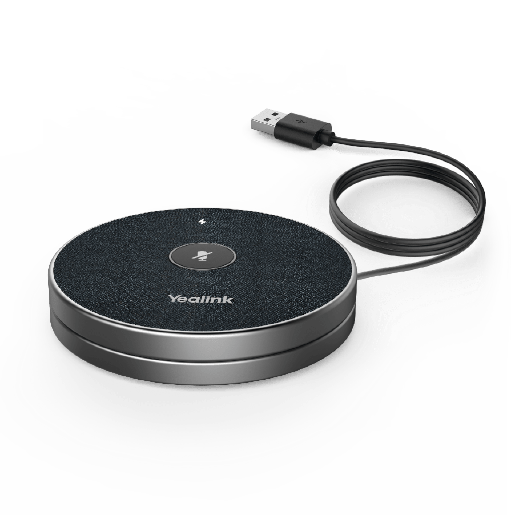 [VCM36-W] Micrófono de Videoconferencia VCM-36W de Yealink con Tecnología Yealink Full Duplex y Cancelación de Eco/Acústica