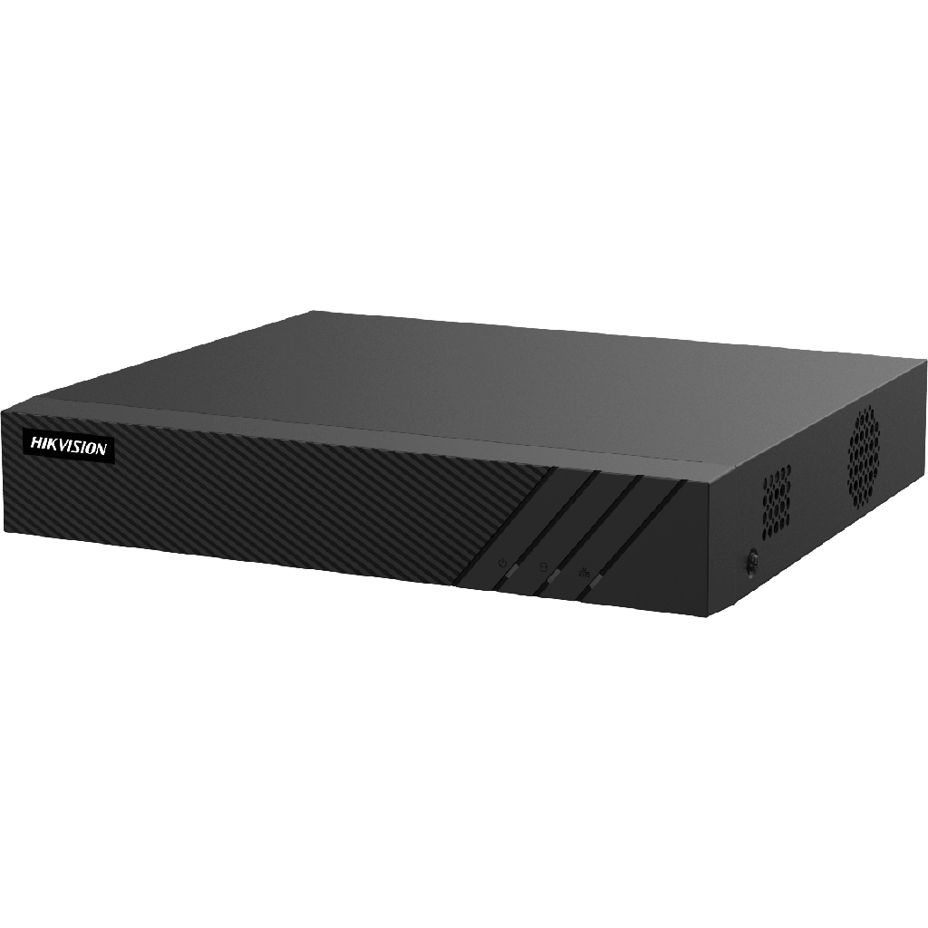 [DS-7604NI-Q1/4P(E)] DS-7604NI-Q1/4P(E) NVR 8 Megapixel (4K) (Compatible con Cámaras ACUSENSE) / 4 canales IP / 4 Puertos PoE+ / 1 Bahía de Disco Duro / Salida de Vídeo en 4K / 300 Metros PoE Modo Extendido