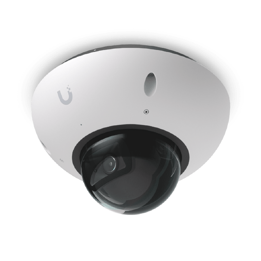 UniFi G6 Dome ? Cámara 4K Antivandálica y Todo Clima con Sensor de 8 MP (1/1.8?), Motor de IA Multi-TOPS y Visión Nocturna Infrarroja de Largo Alcance