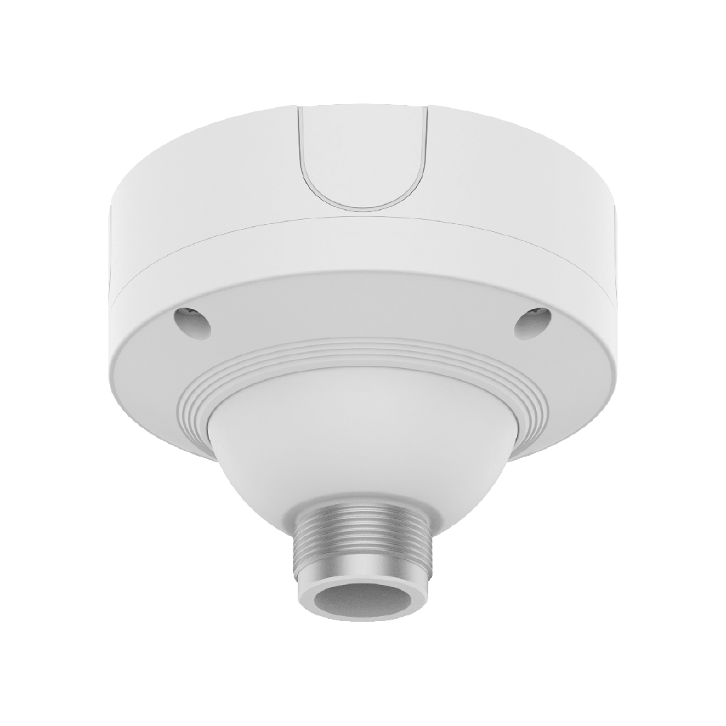 Montura Techo Base Giratoria SBP-180CMS / Aluminio Blanco RAL9003 / Diámetro 130 mm / Peso 970 g / Agujero Conduit 19.1 mm / Certificaciones FCC UL CE EAC