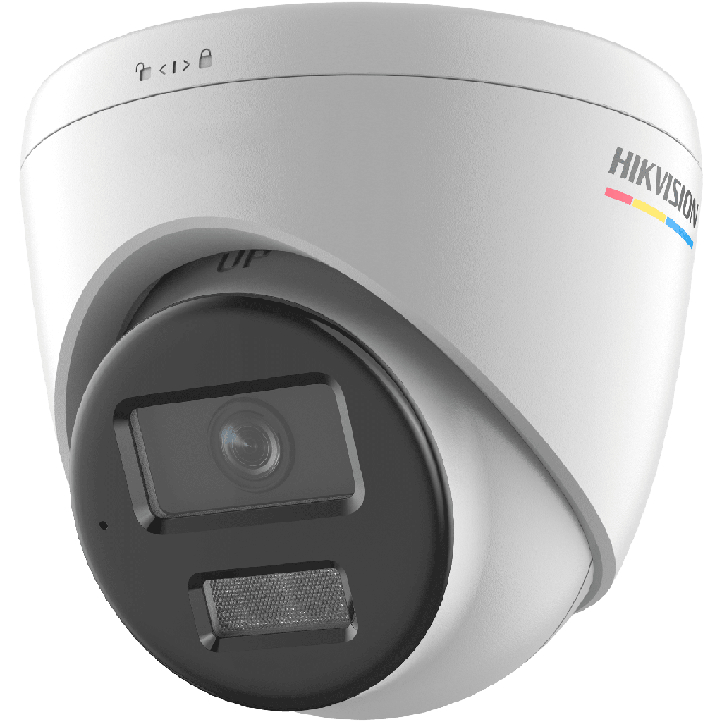 DS-2CD1367G3-LIUF [ColorVu 3.0 + MD 3.0]  Turret IP 6 Megapixel / Lente 2.8 mm / 30 mts IR + 30 mts Luz Blanca / Micrófono Integrado / ACUSENSE Lite / Exterior IP67 / WDR 120 dB / PoE / Micro SD