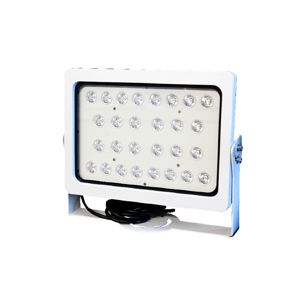 [DS-TL2002A(B)] Luz Estroboscópica Suplementaria / 28 LEDs de Alta Luminosidad / 250 lx a 50 m / Ángulo 10° / IP66 / Control TTL / Protección contra Falso Disparo / Aluminio Aleación
