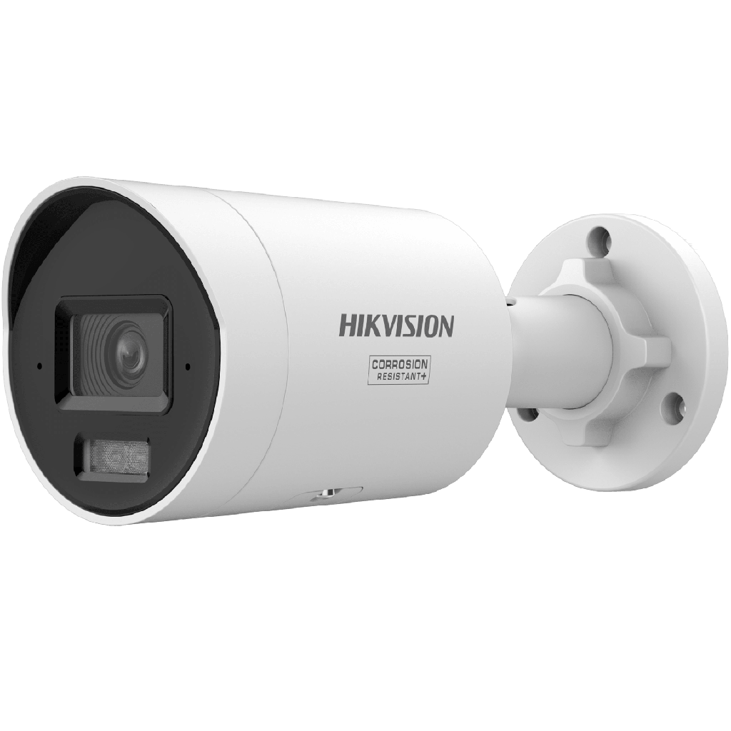 [Dual Light + 2 Micrófonos Integrados] Bala IP 8 Megapixel (4K) / Lente 2.8 mm / 40 mts Luz Blanca + 40 mts IR / ACUSENSE / Exterior IP67 / WDR 120 dB / PoE / Micro SD / Metal / ACUSEARCH