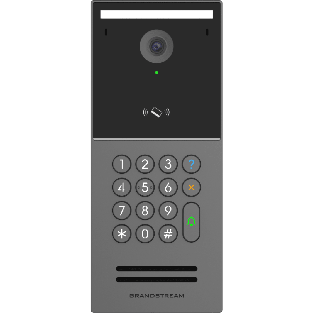 Videoportero IP Inteligente GDS3725 / 2K Ultra HD 1080p / Ángulo 127° / IA ISP con Análisis de Comportamiento / Lector RFID IC-ID NFC / Múltiples Métodos de Apertura / PoE Integrado / Protección IP66 IK10 / Interoper