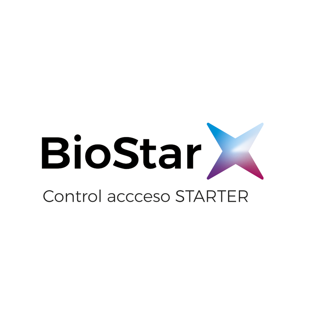 [BIOSTARXSTR] BioStar X edición Starter, Administración de Acceso y asistencia, Licencia para 5 puertas/100 usuarios/1 operador, uso con lectores SUPREMA