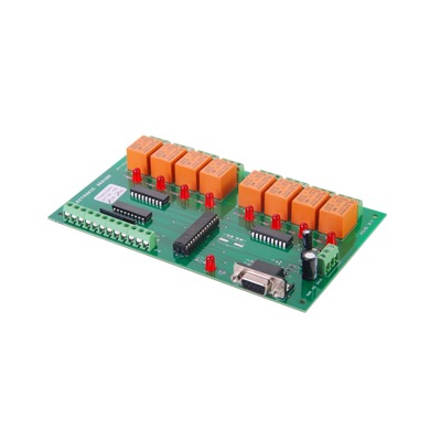 [CES8] Esclusas: Tarjeta de Control Programable  hasta 8 Puertas