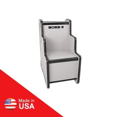 [BOSS-III] Detector de Metales en Boca, Espalda, Asiento y Piernas.