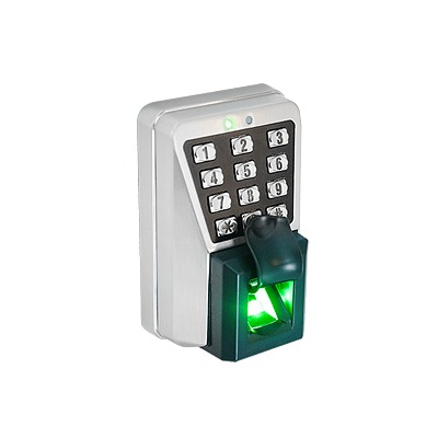 [XT-5] (ZK MA500)Lector IP de Huella y Proximidad con Teclado Antivandálico para Exterior / Administración con software o de manera autónoma (directo en el teclado) / Relevador para chapa
