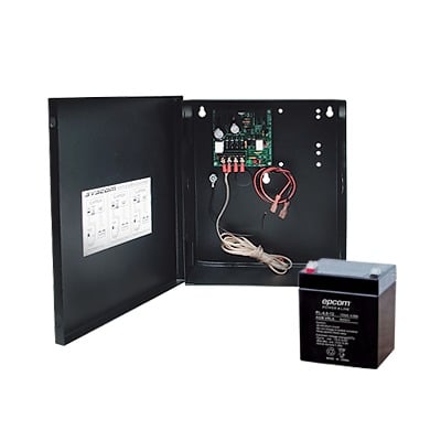 [PRO-12V-1AK] Fuente de 12 Vcc/1A para Control de Accesocon Batería Incluida LK5.512