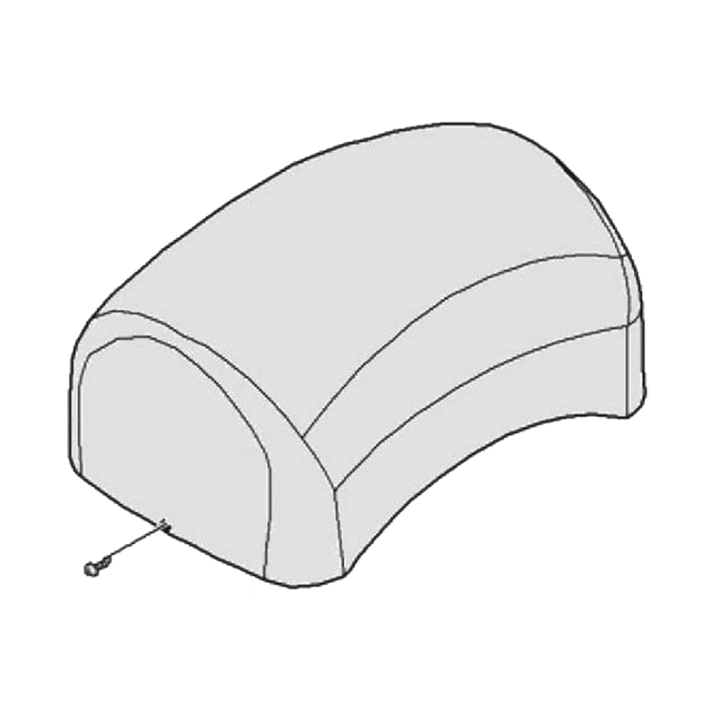 [119-RIG-170] Refacción / Tapa superior para barrera GARD 4