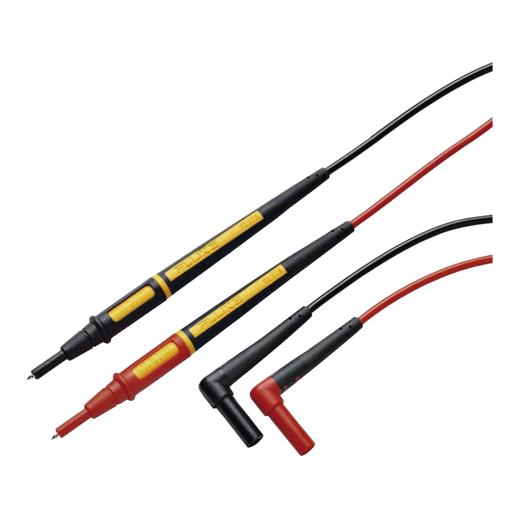 [TL175] Puntas de Prueba TwistGuard? con Cables de Silicona con Doble Aislamiento, CAT II, CAT III, CAT IV