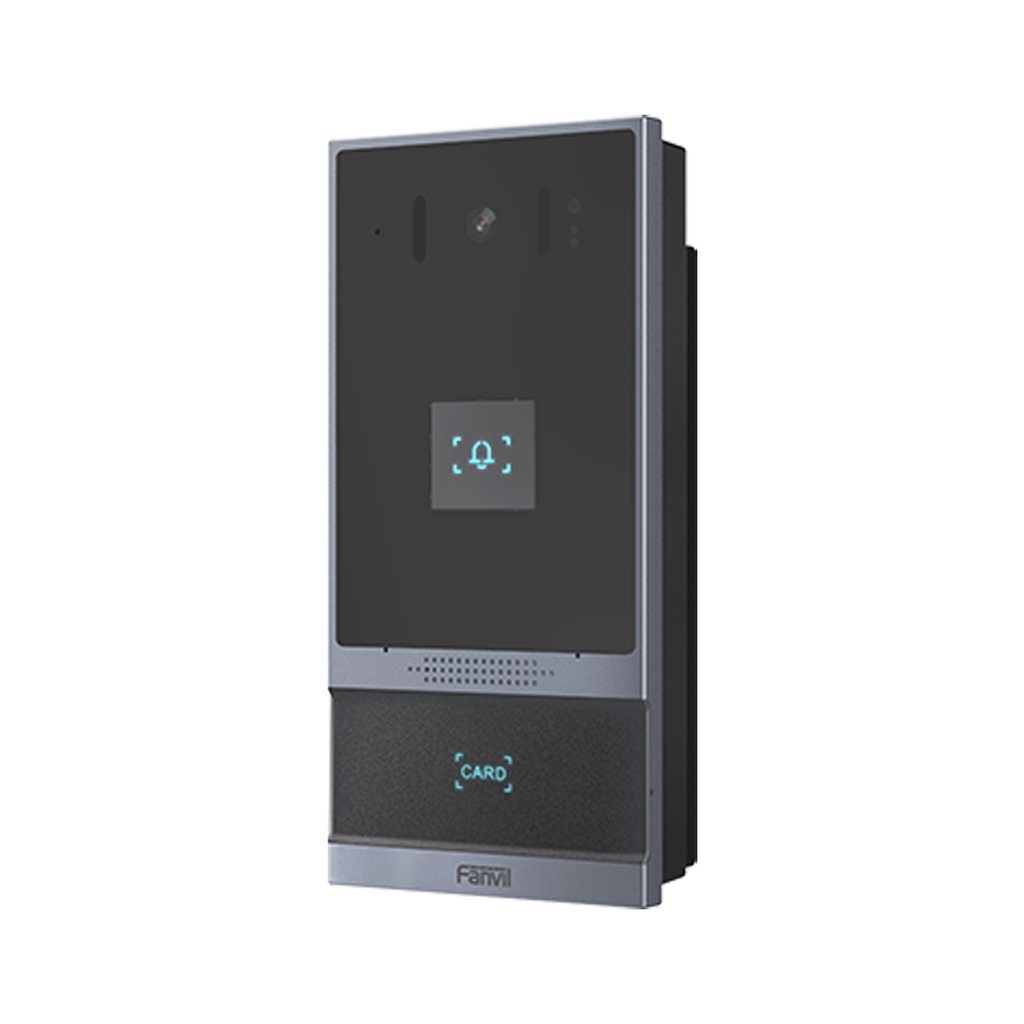 [I62] Videoportero SIP i62, 2 relevadores con botón para llamada, anti-vandálico, IP66 y IK07, PoE, Botón físico