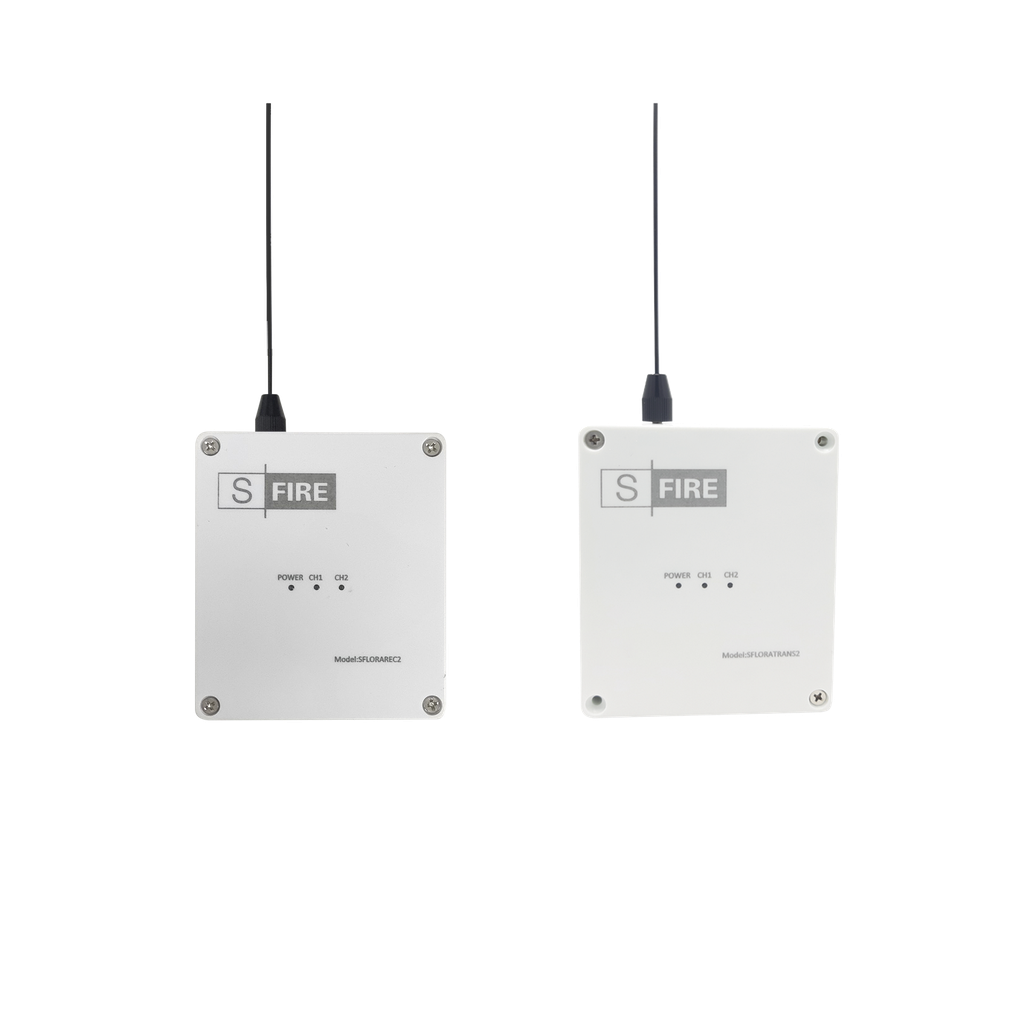 KIT de Transmisor - Receptor inalámbrico / Distancia máxima de transmisión 2500 metros (Linea de vista)