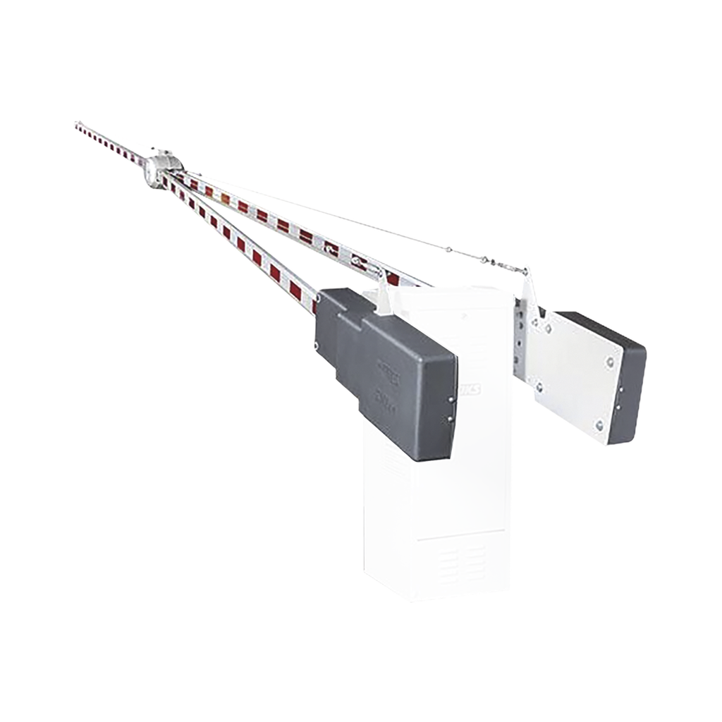 Brazo Octogonal de Aluminio de 3 Piezas / Longitud 20 pies / Solo Compatible con Barrera 1602